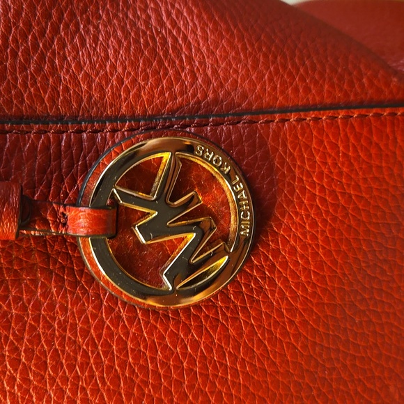 Michael Kors Joan Slouchy Shoulder Bag, Red - Picture 2 of 14